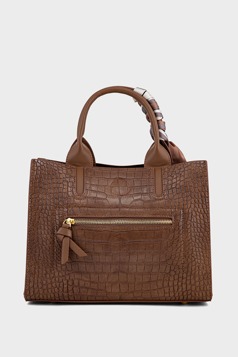 Tote Hand Bags BH0087-Dark Brown