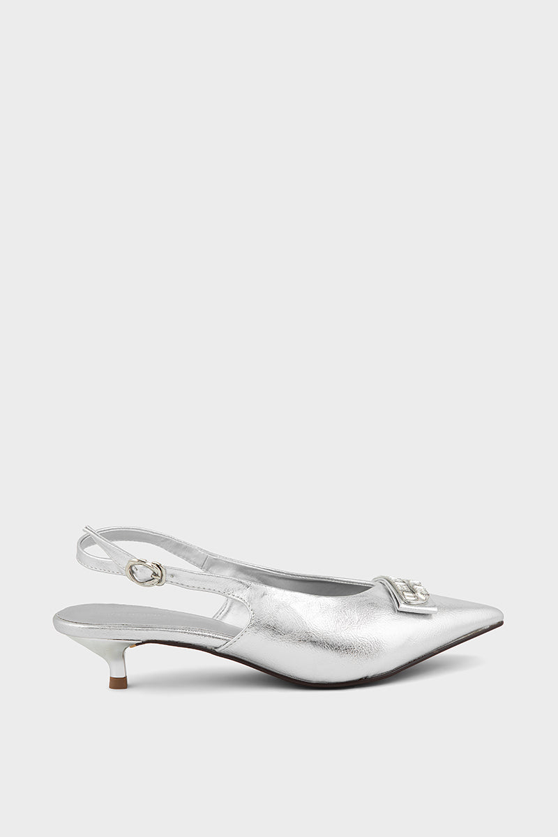 Formal Sling Back IF4068-Silver