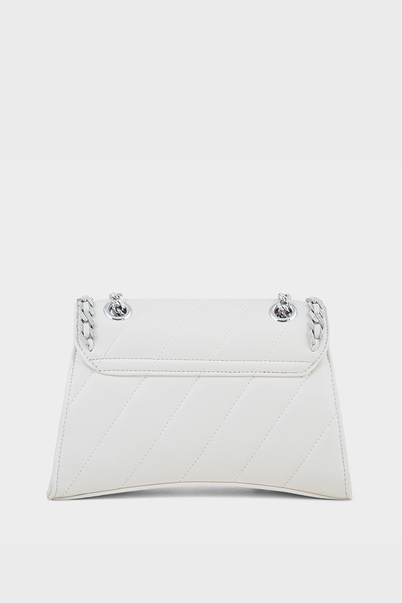 Flap Shoulder Bags BS2122-White