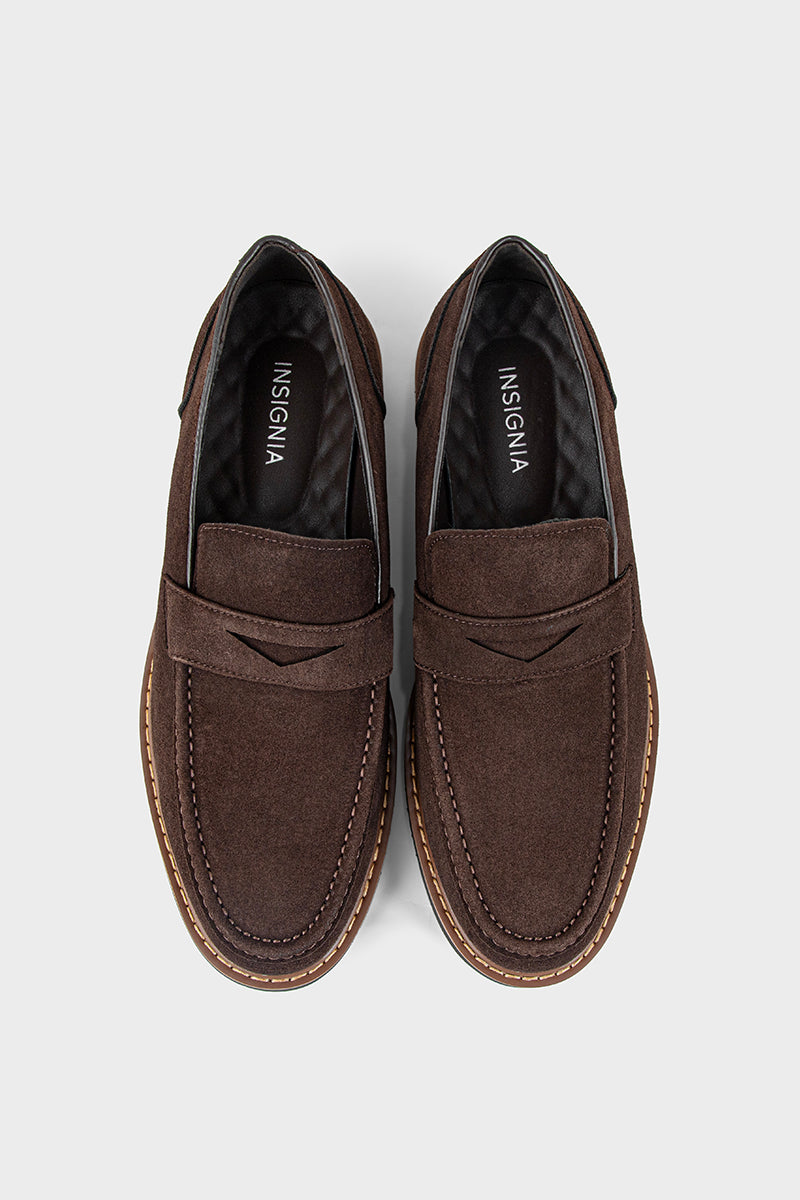 Men Formal Loafers MF7067-Coffee