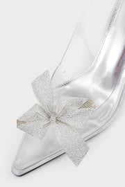 Party Wear Sling Back IP4035-Silver