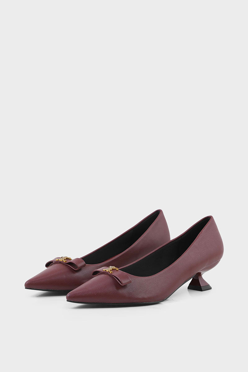 Formal Pumps I44531-Burgndy