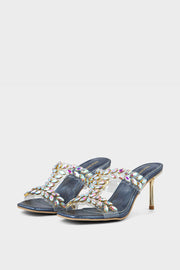 Party Wear Slip On IP0056-Blue