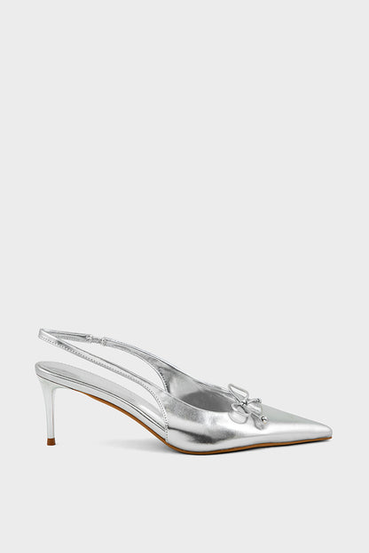 Party Wear Sling Back IP4053-Silver