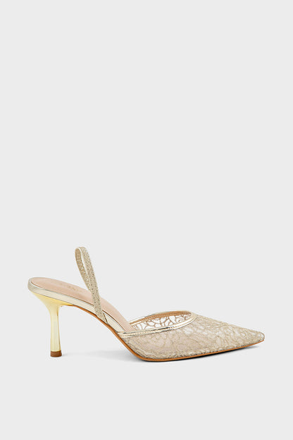 Party Wear Sling Back IP4047-Gold