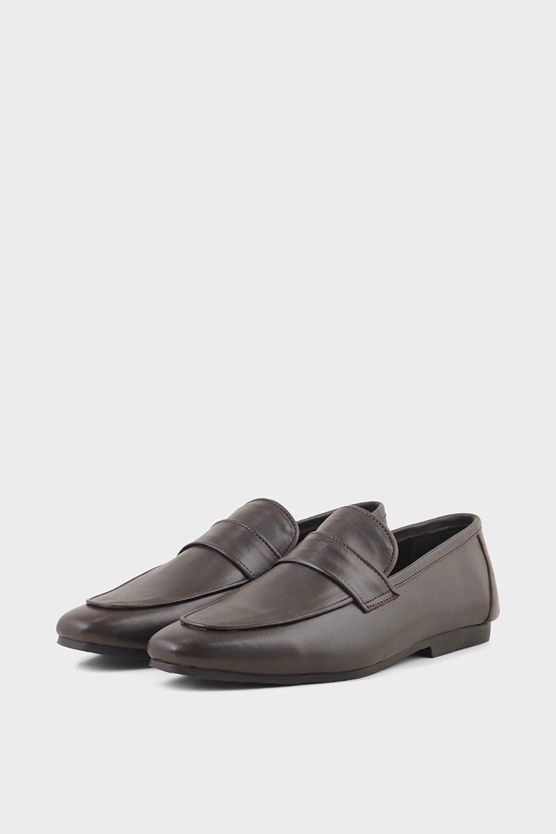 Men Formal Loafers M22086-Coffee