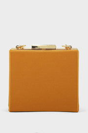 Party Wear Clutch BK4049-Mustard