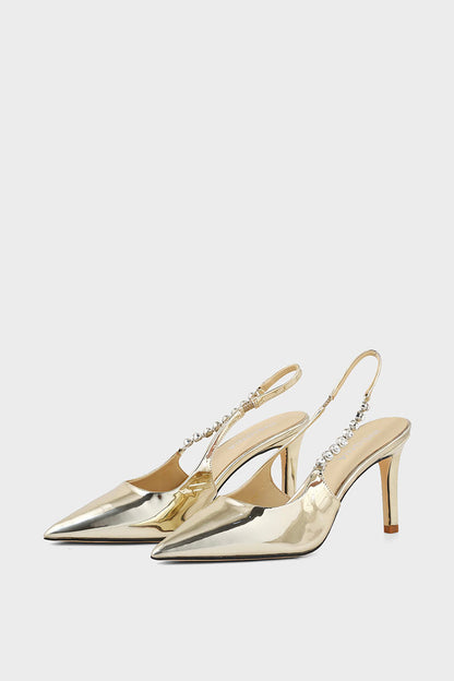 Formal Sling Back I47278-Golden