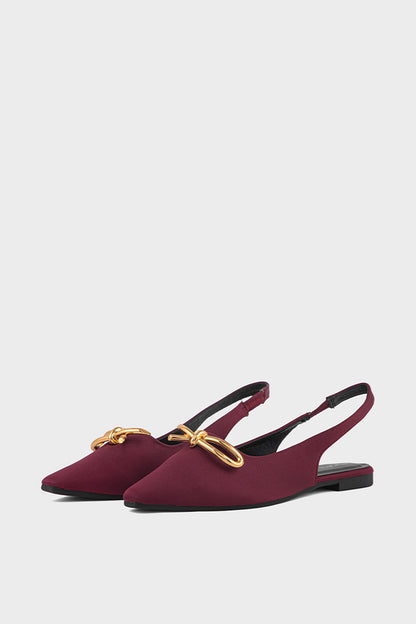 Formal Sling Back IF4055-Maroon