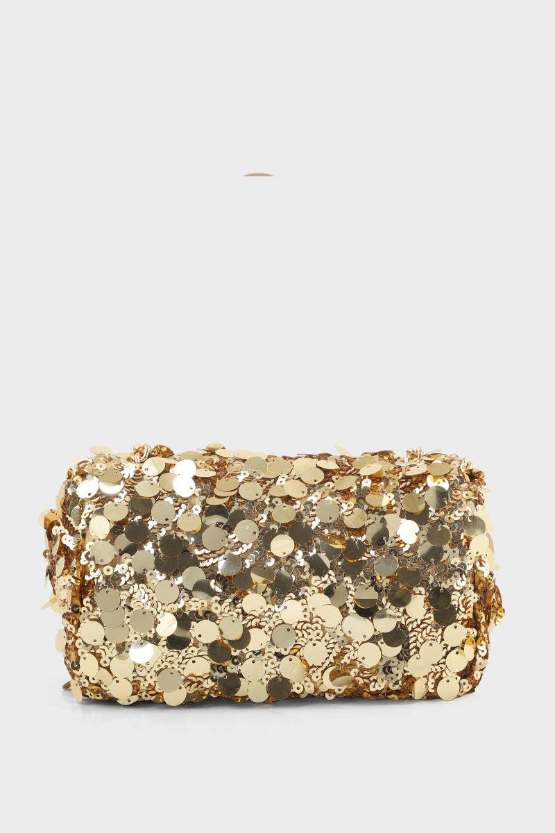 Baguette Shoulder Bags B10534-Golden