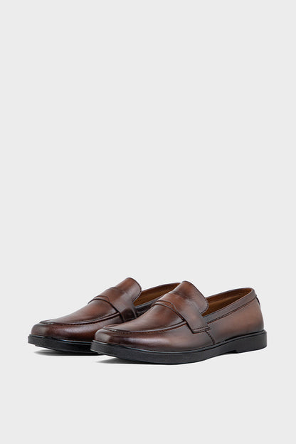 Men Formal Loafers MF7045-Tan