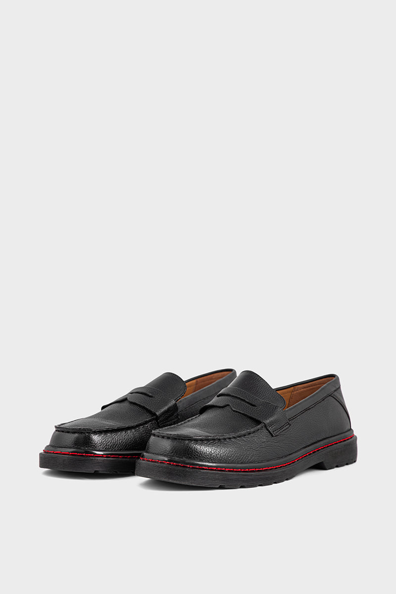 Men Formal Loafers MF7024-Black