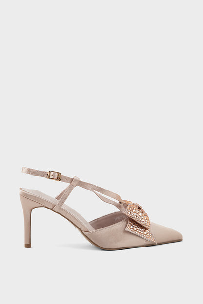 Party Wear Sling Back IP4040-Rose Gold