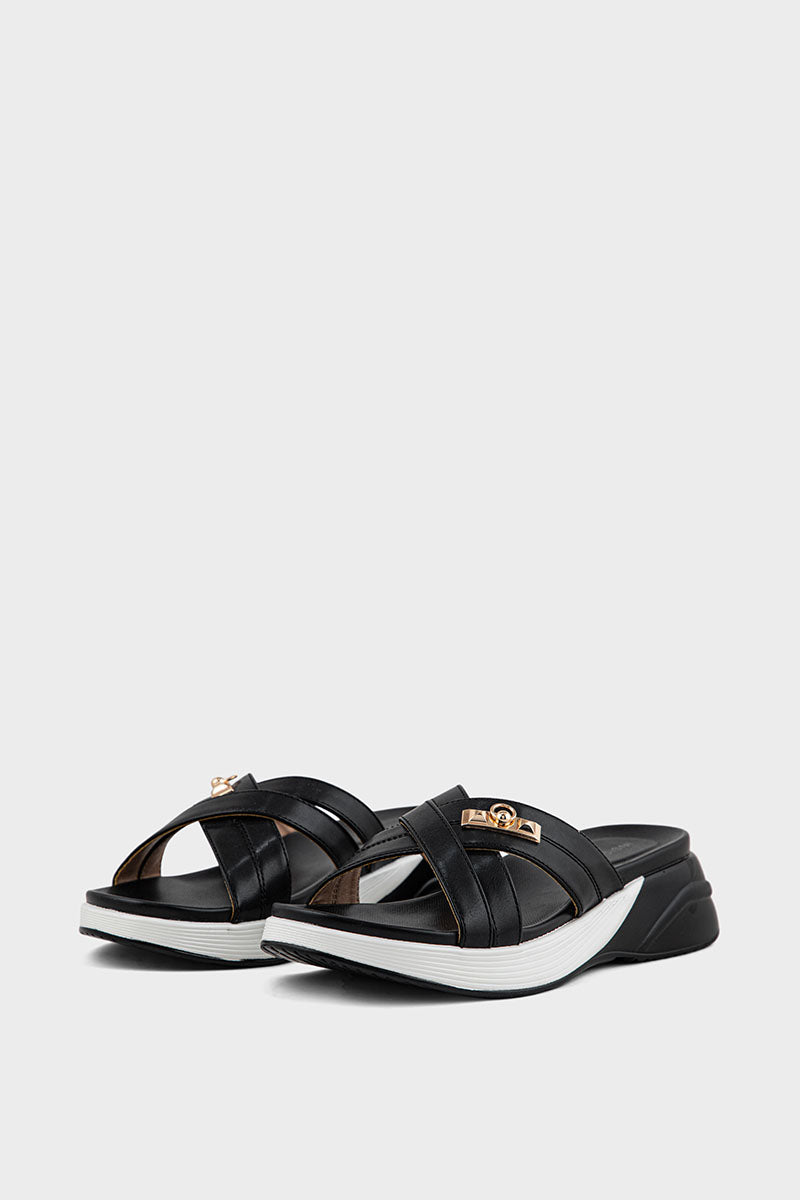 Party Wear Slip On IK0097-Black