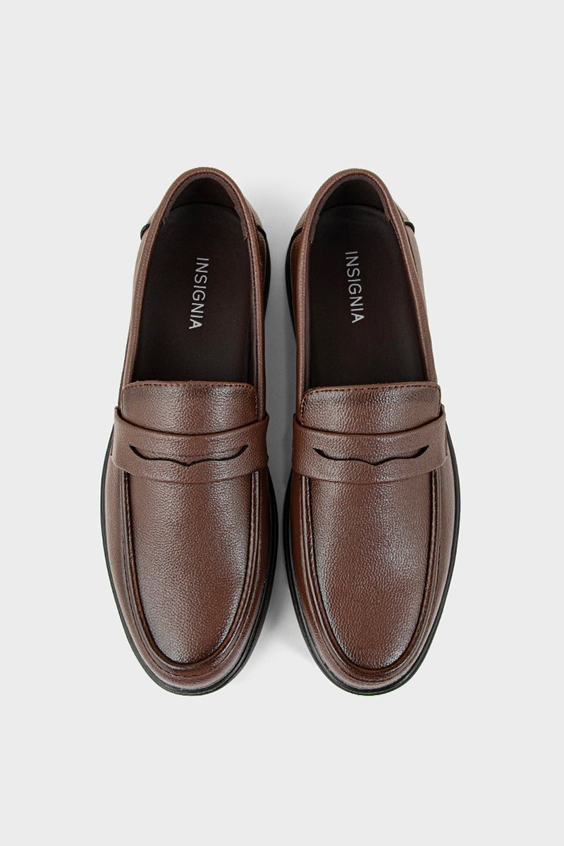 Men Formal Loafers MF7063-Brown