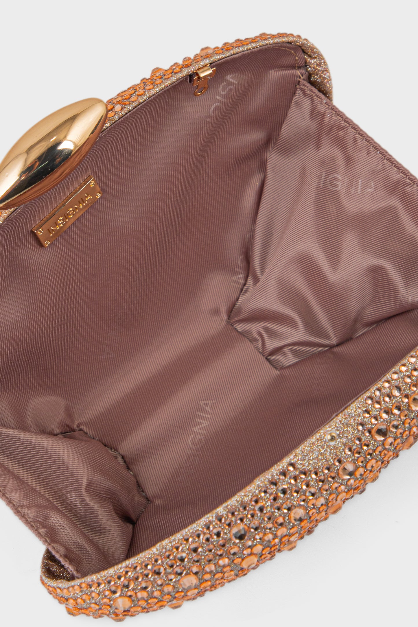 Party Wear Clutch BK4156-Rose Gold