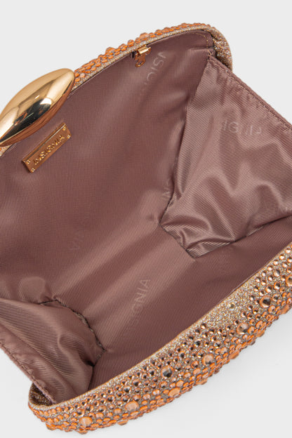 Party Wear Clutch BK4156-Rose Gold