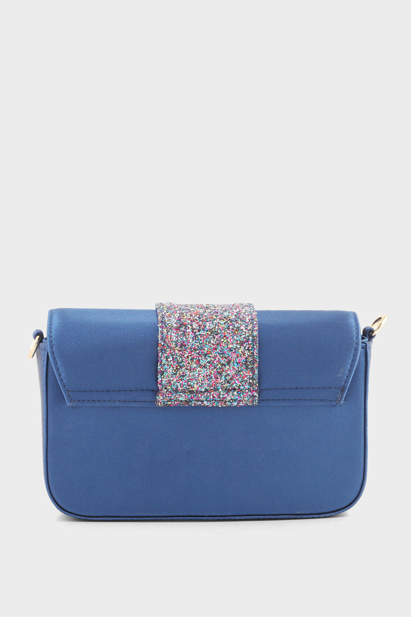 Top Handle Hand Bags B15190-Blue