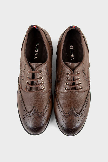 Men Formal Derby MF7512-Coffee