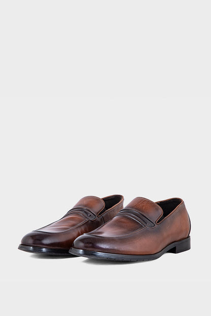 Men Formal Slip On M34043-Brown