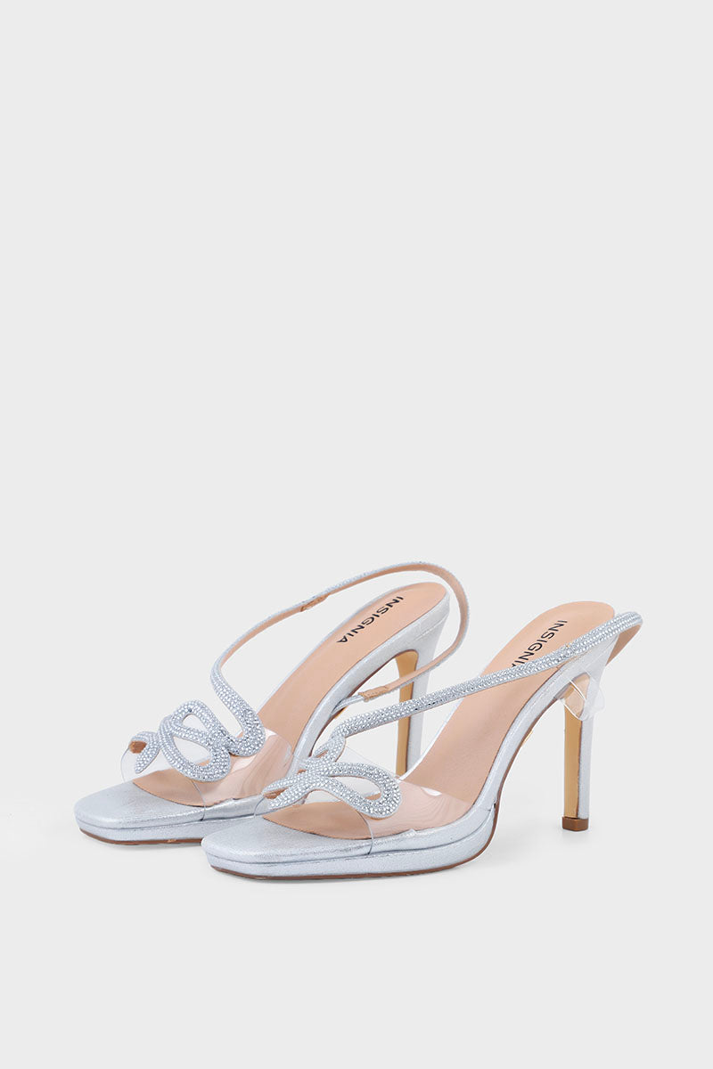 Party Wear Sandal I23712-Silver