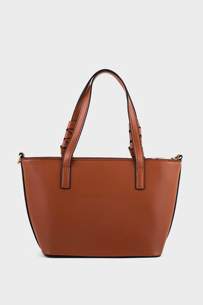 Tote Hand Bags BS2196-Dark Brown