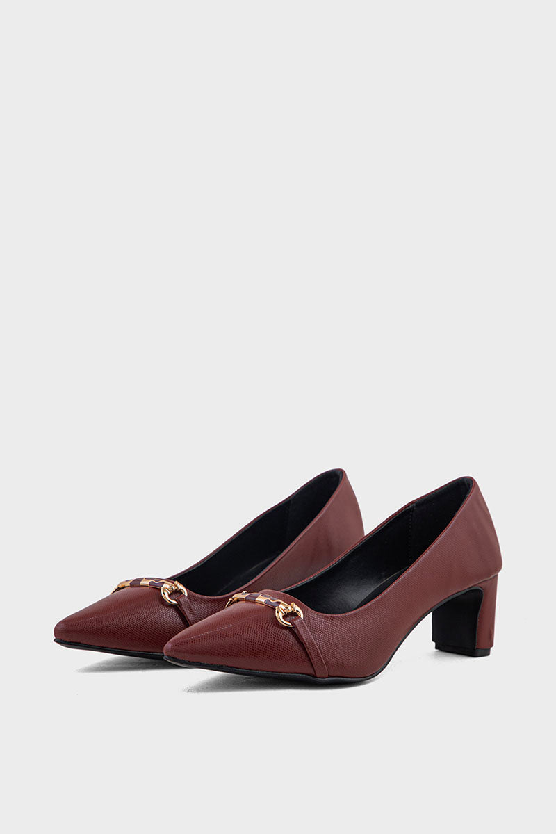 Formal Court Shoes IF5071-Maroon