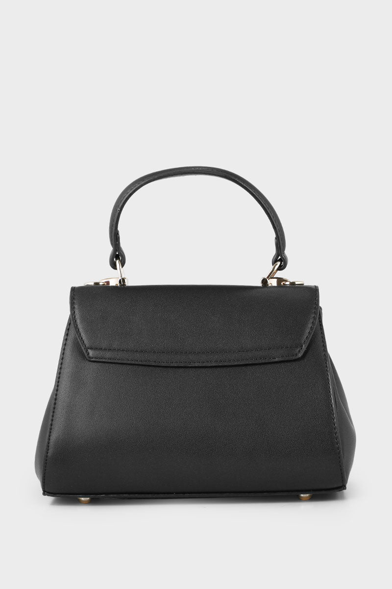Top Handle Hand Bags B15091-Black