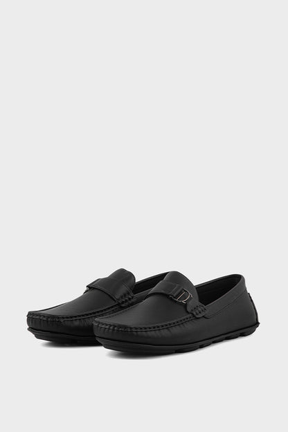 Men Casual Driving Mocs MC4028-Black