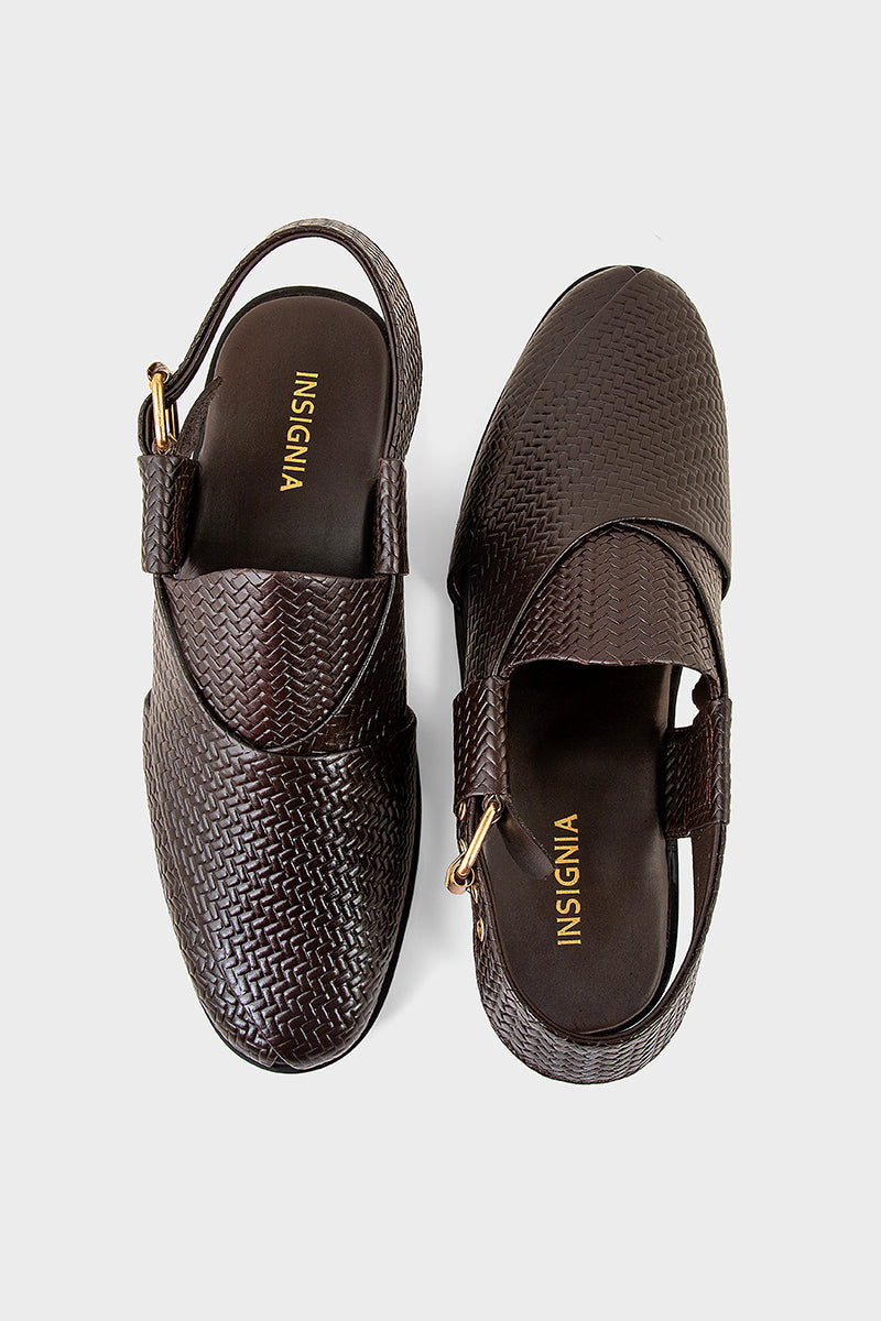 Men Casual Peshawari MO3516-Dark Brown