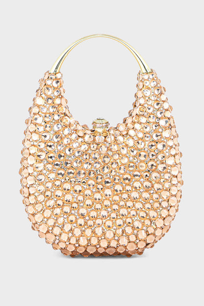 Party Wear Clutch BK4055-Champagne
