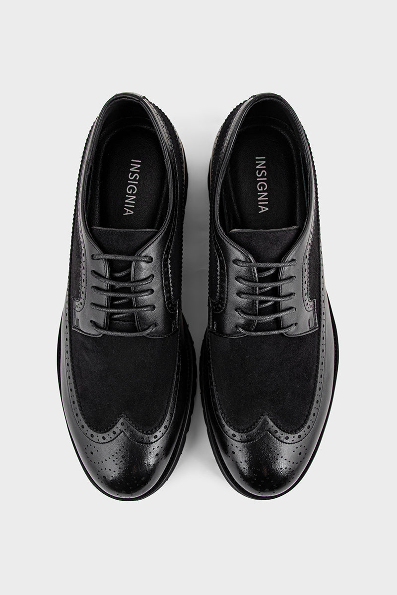 Men Formal Derby MF7512-Black
