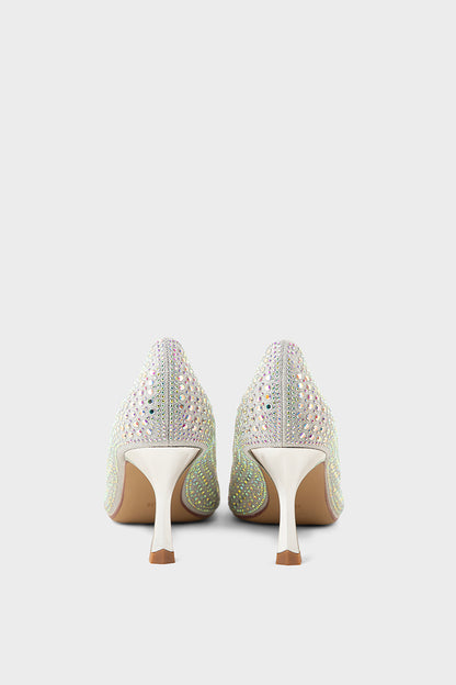 Party Wear Court Shoes IP5045-Silver