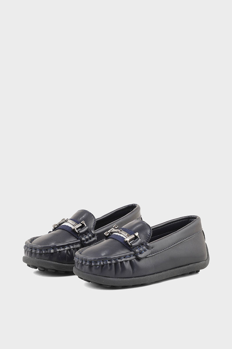Boys Formal Loafer Q10011-Navy