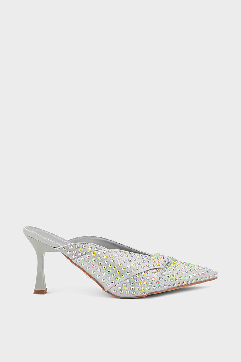 Party Wear Mule IP8516-Grey