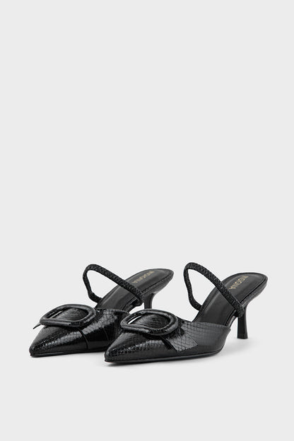 Party Wear Mule IP8508-Black