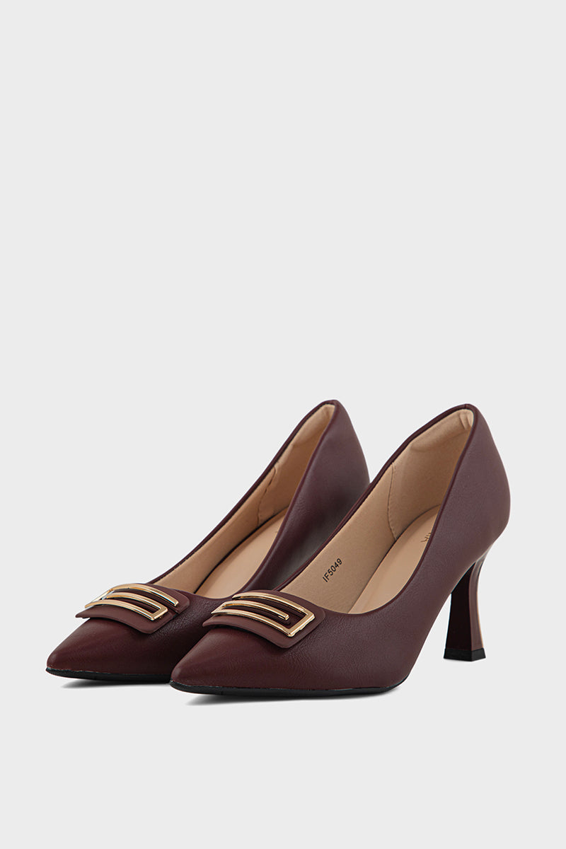 Formal Court Shoes IF5049-Maroon