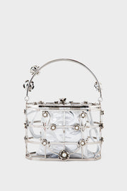 Party Wear Clutch BK4063-Silver
