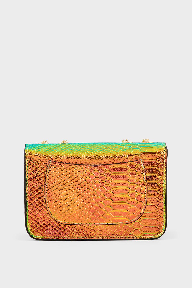 Party Wear Clutch BK4070-Golden