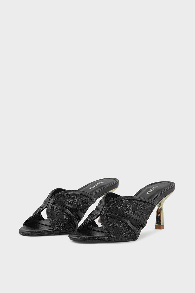 Party Wear Slip On IP0086-Black