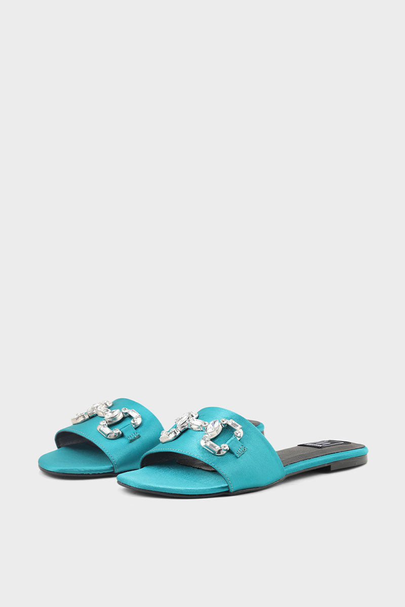 Formal Slip On IF0008-Teal Green