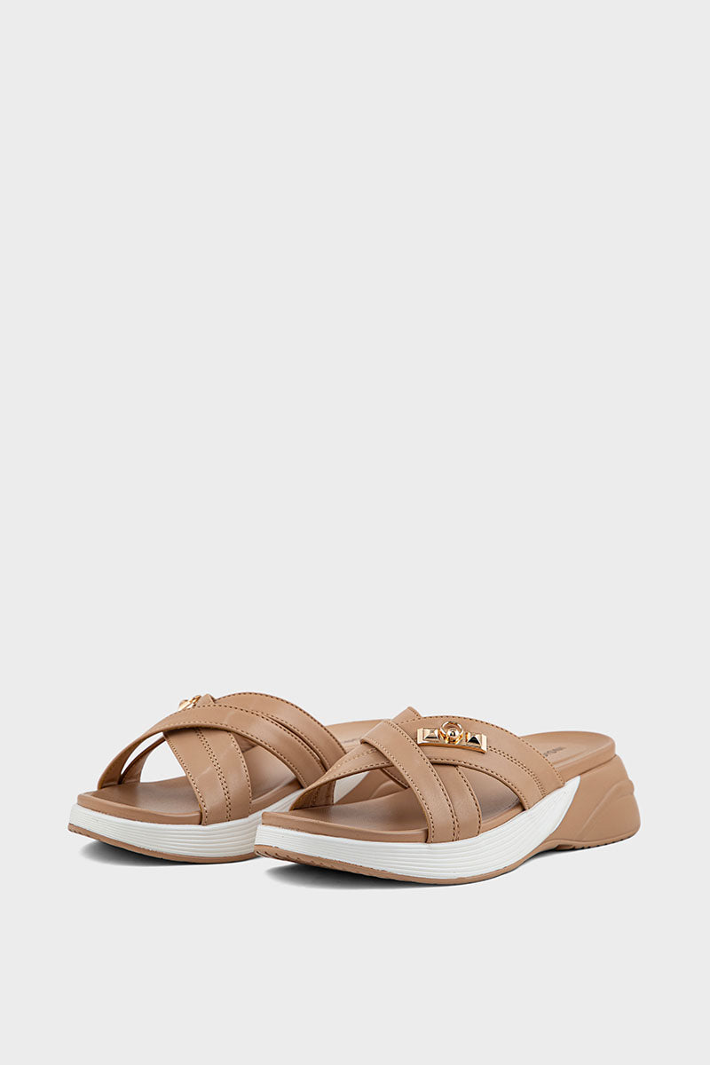 Party Wear Slip On IK0097-Beige