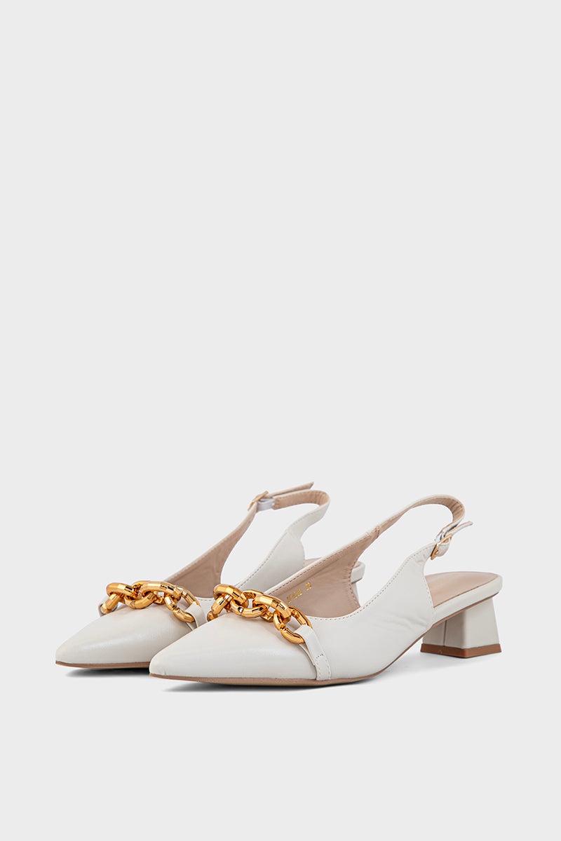 Formal Sling Back IF4040-Off White