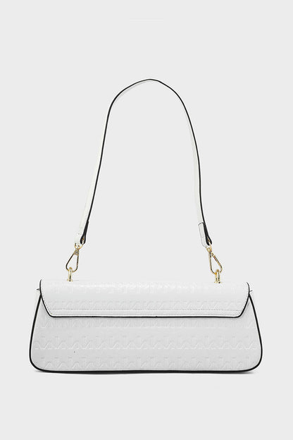 Flap Shoulder Bags BS2051-White