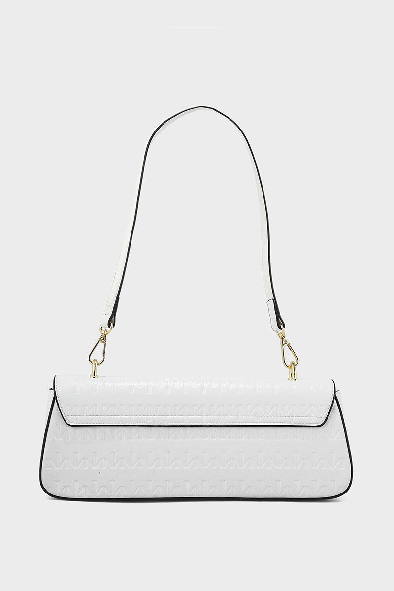 Flap Shoulder Bags BS2051-White