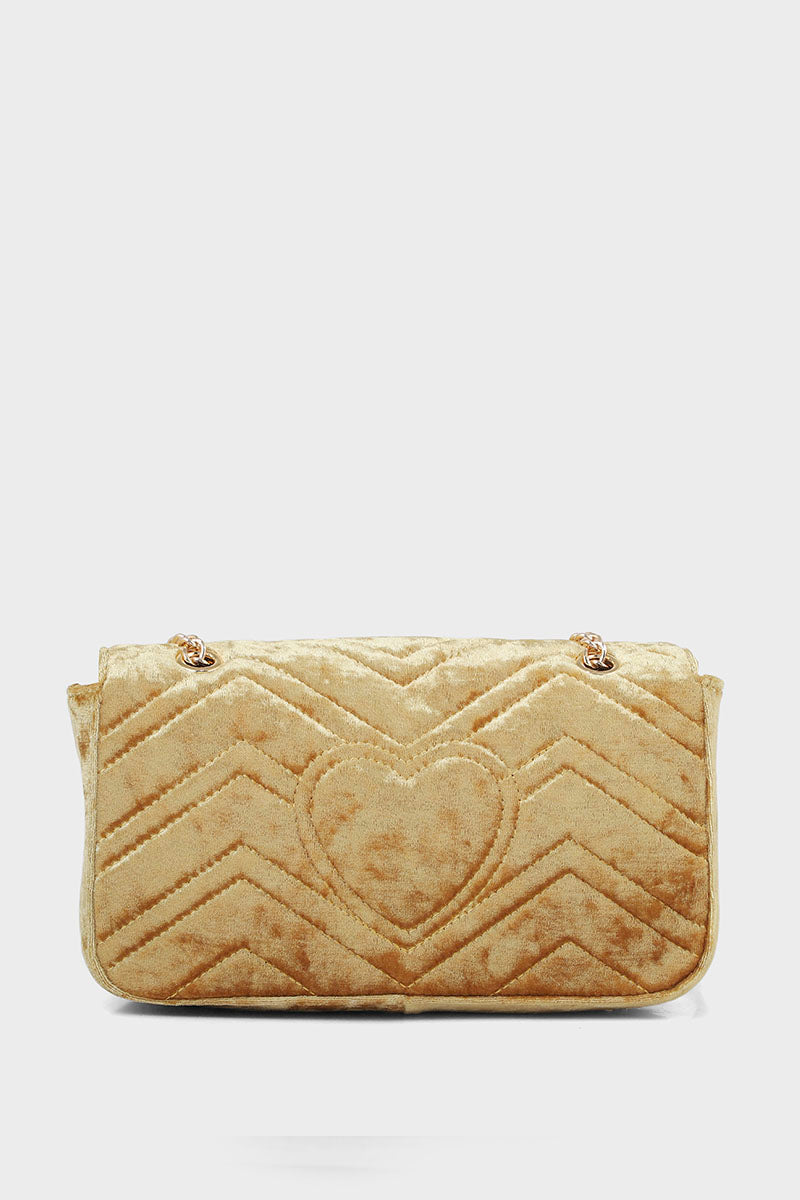 Baguette Shoulder Bags B10524-Golden