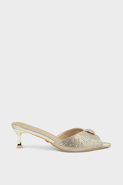 Party Wear Slip On IP0132-Gold