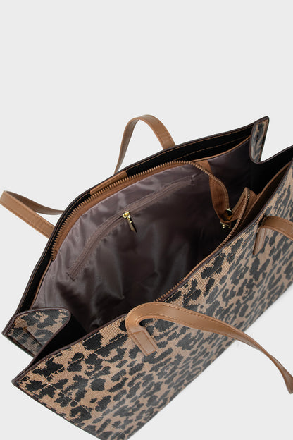 Tote Hand Bags BS2362-Brown