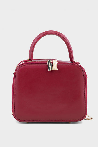Top Handle Hand Bags BH0075-Maroon