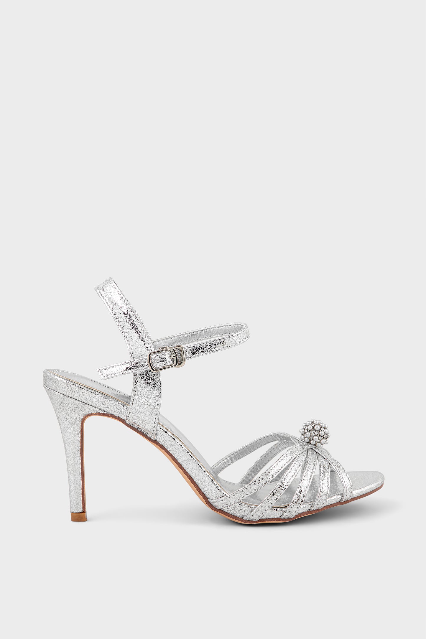 Party Wear Sandal IP2064-Silver